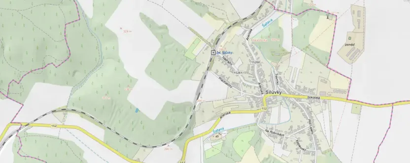 Prodej lesa, Silůvky, 375 m2