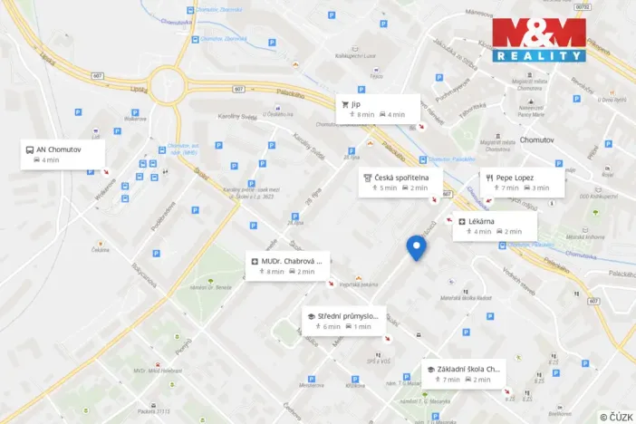 Pronájem skladu, Chomutov, Vršovců, 80 m2