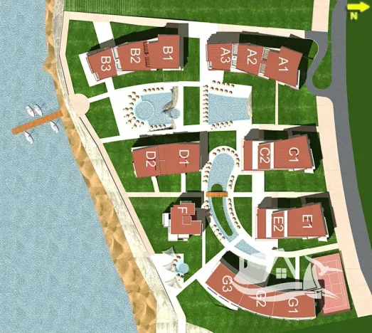 Prodej bytu 1+kk, Sveti Vlas, Bulharsko, 21 m2