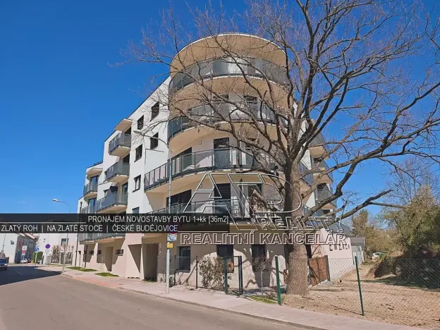 Pronájem bytu 1+kk, České Budějovice, Na Zlaté stoce, 28 m2