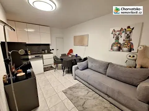 Prodej bytu 2+kk, Malinska, Chorvatsko, 32 m2