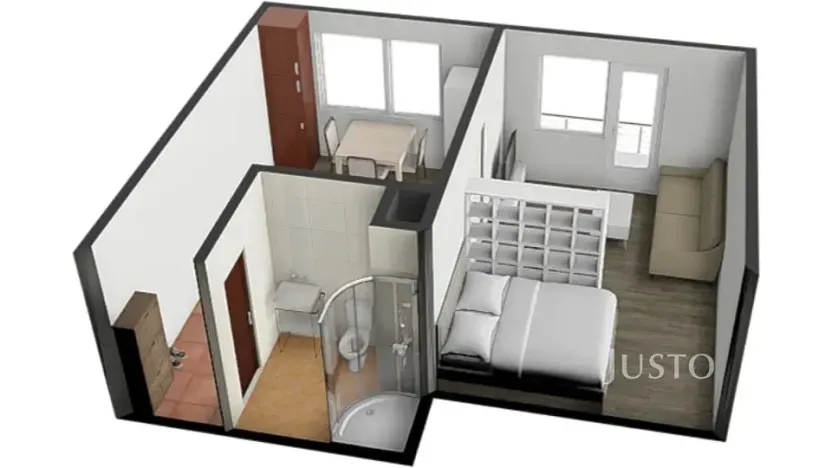 Prodej bytu 1+1, Písek, třída Přátelství, 38 m2