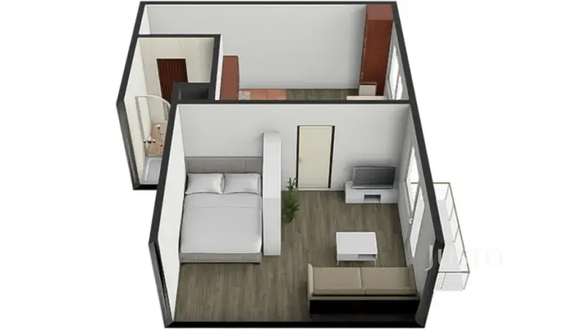 Prodej bytu 1+1, Písek, třída Přátelství, 38 m2