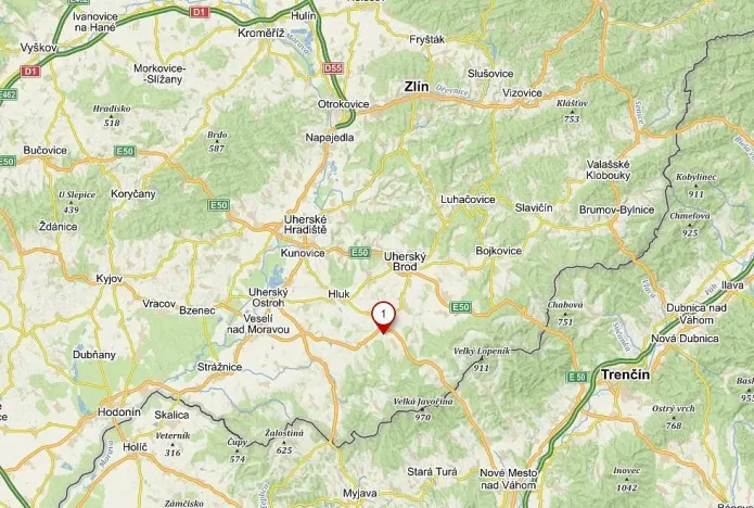 Prodej pole, Uherský Brod, 8978 m2