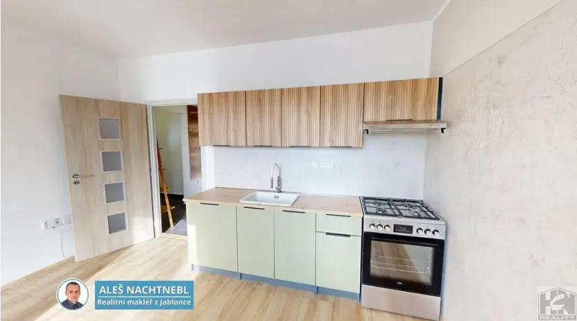 Pronájem bytu 1+1, Jablonec nad Nisou, Vysoká, 42 m2