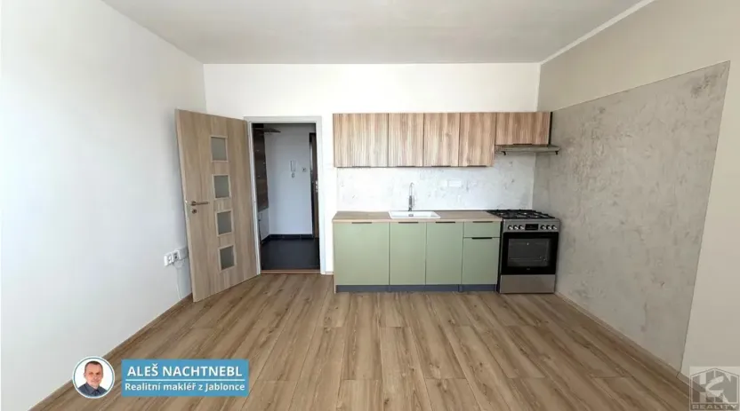 Pronájem bytu 1+1, Jablonec nad Nisou, Vysoká, 42 m2