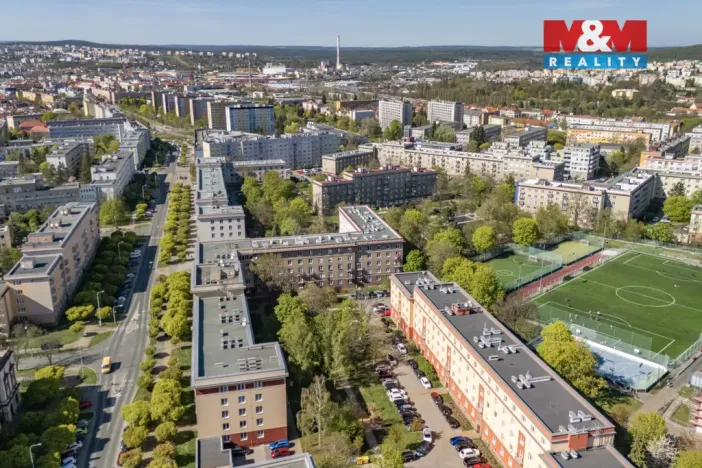 Pronájem bytu 1+1, Plzeň - Východní Předměstí, Francouzská třída, 38 m2