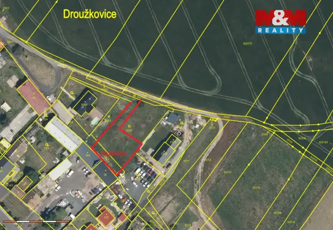 Prodej pozemku pro bydlení, Droužkovice, 900 m2