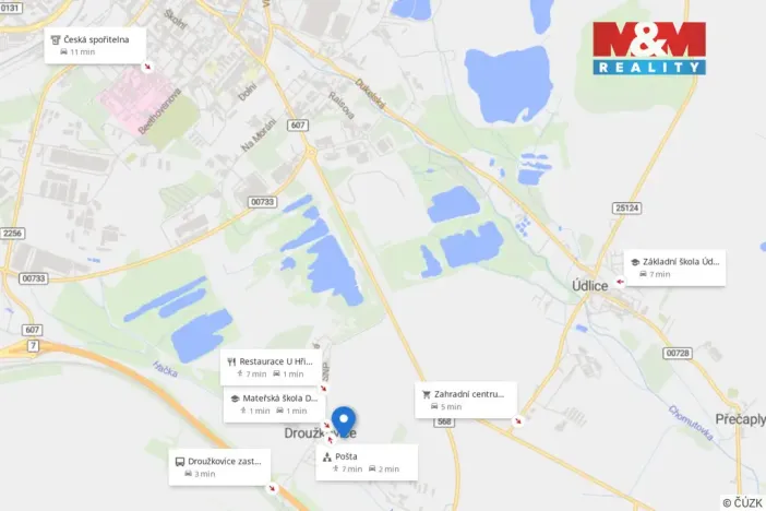 Prodej pozemku pro bydlení, Droužkovice, 900 m2