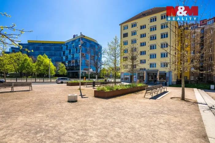 Prodej bytu 1+1, Praha - Libeň, náměstí Na Balabence, 52 m2