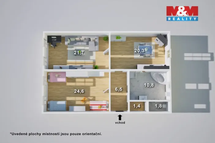 Prodej bytu 3+kk, Teplice, Duchcovská, 191 m2