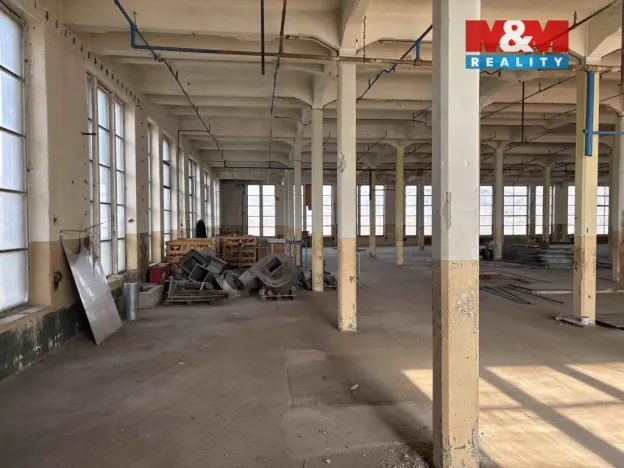 Pronájem výrobních prostor, Děčín, Březová, 1300 m2