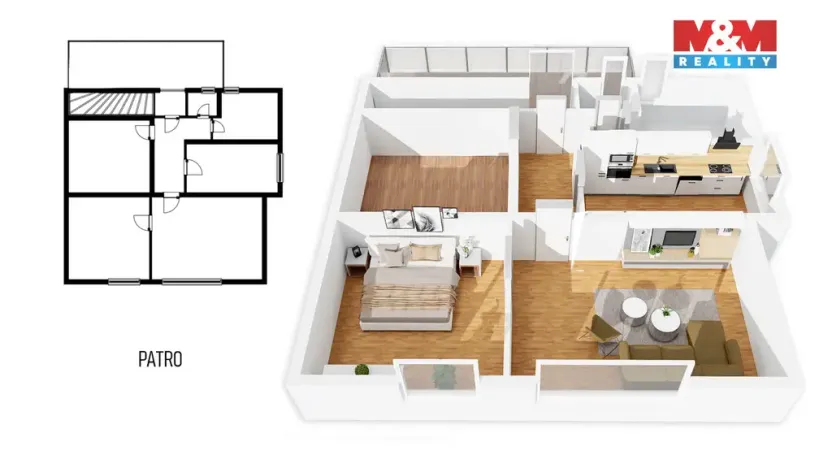 Prodej rodinného domu, Úpice, Palackého, 144 m2