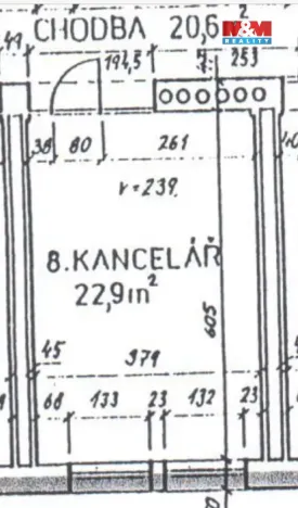 Pronájem kanceláře, Praha - Josefov, Břehová, 23 m2