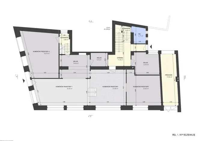 Prodej rodinného domu, Sezemice, Jungmannova, 690 m2