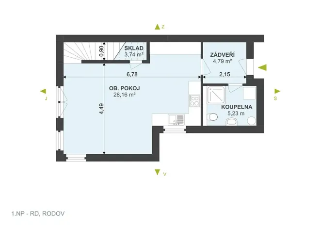 Prodej bytu 3+kk, Smiřice, 101 m2