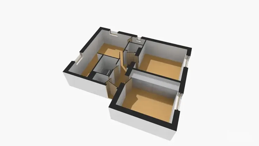 Prodej bytu 2+1, Přelouč, 63 m2