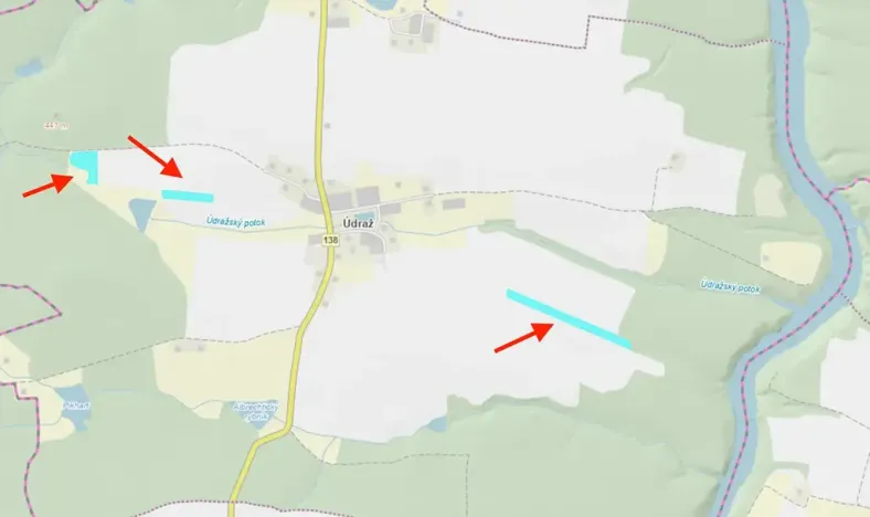 Prodej podílu pole, Albrechtice nad Vltavou, 21592 m2