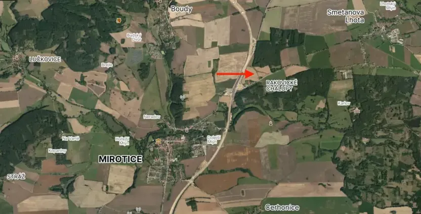 Prodej pole, Mirotice, 11265 m2