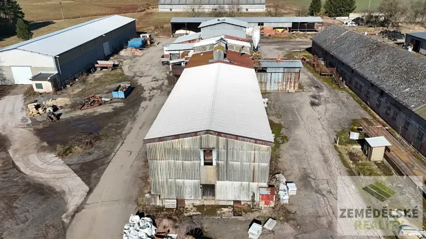 Prodej zemědělského objektu, Třebihošť, 1070 m2