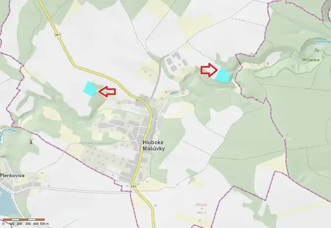 Prodej pole, Hluboké Mašůvky, 38229 m2