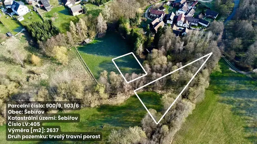 Prodej pole, Šebířov, 44451 m2
