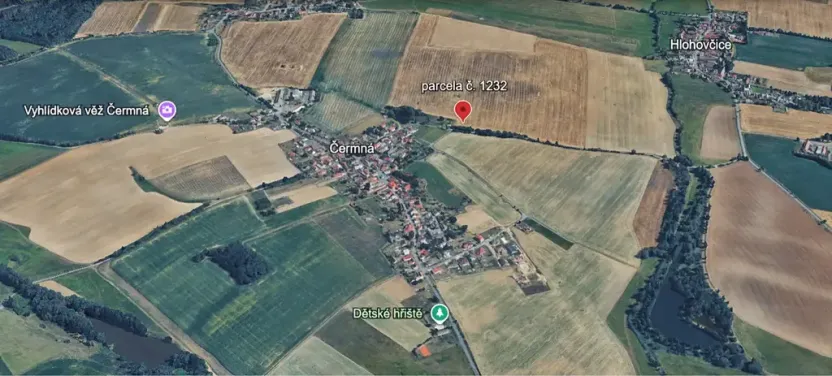 Prodej pozemku pro bydlení, Čermná, 2049 m2