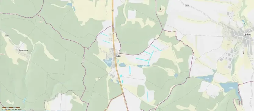 Prodej pole, Hladov, 29222 m2