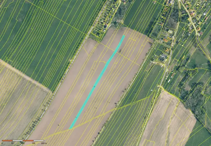 Prodej podílu pole, Trhové Sviny, 2566 m2