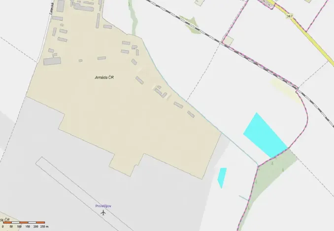 Prodej pole, Prostějov, 36814 m2