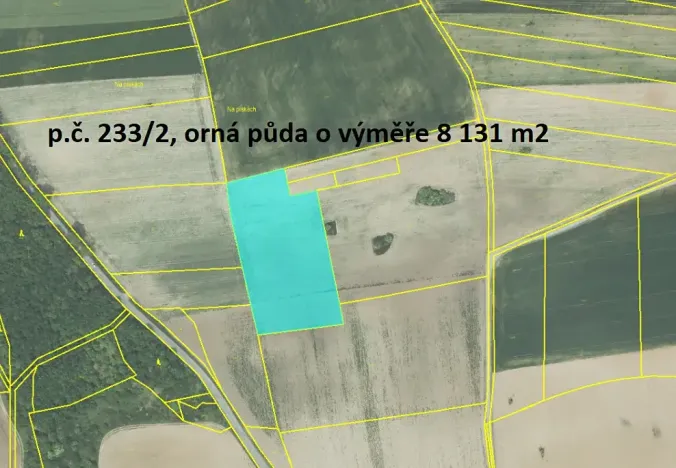 Prodej pole, Roblín, 16023 m2
