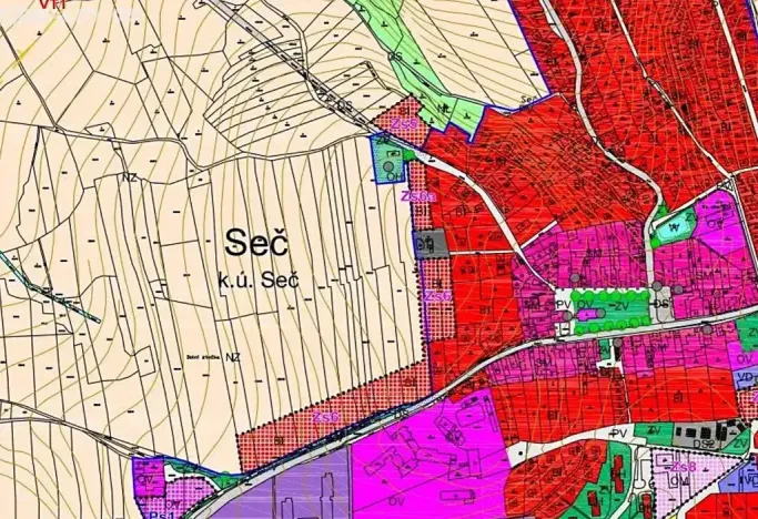 Prodej komerčního pozemku, Seč, 12677 m2