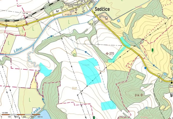 Prodej pole, Nové Sedlo, 116556 m2