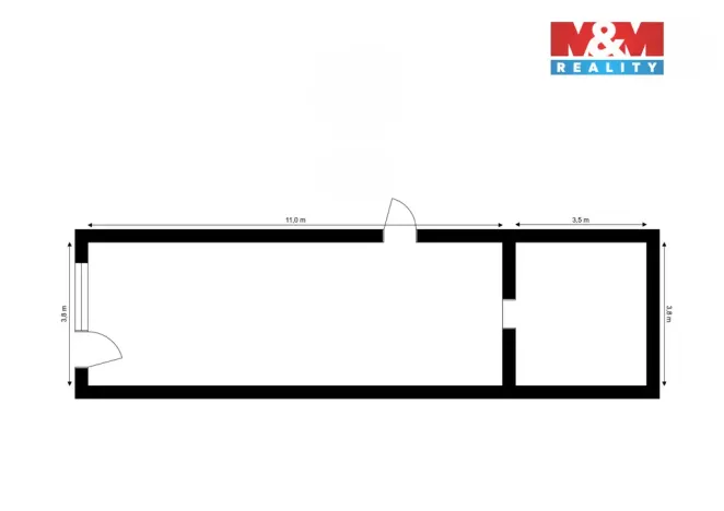 Pronájem obchodního prostoru, Čáslav - Čáslav-Staré Město, Klimenta Čermáka, 55 m2