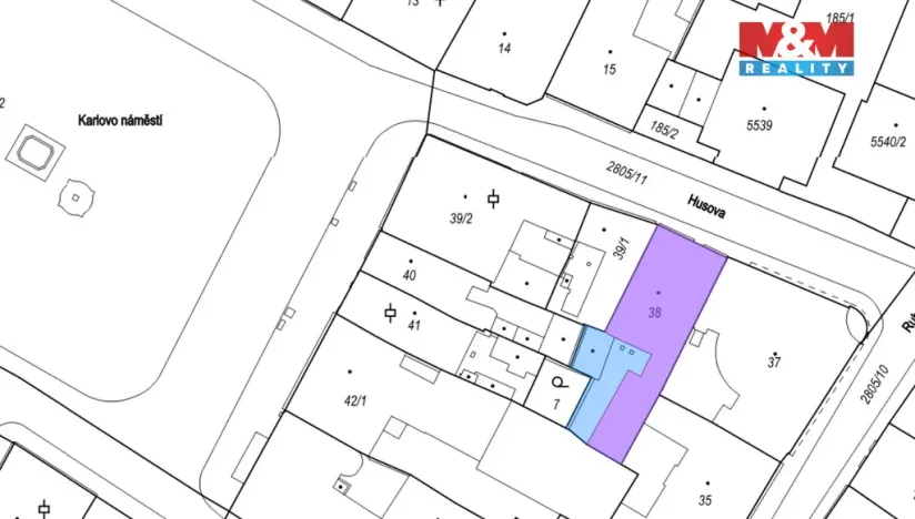 Pronájem bytu 4+kk, Kolín - Kolín I, Husova, 68 m2