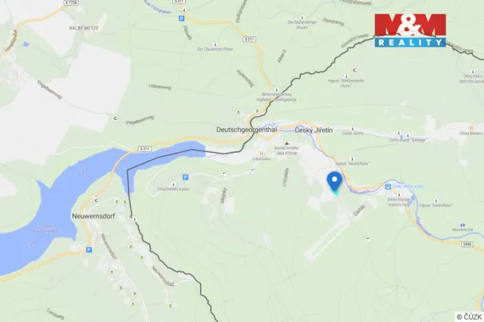 Prodej pozemku pro bydlení, Český Jiřetín, 4093 m2