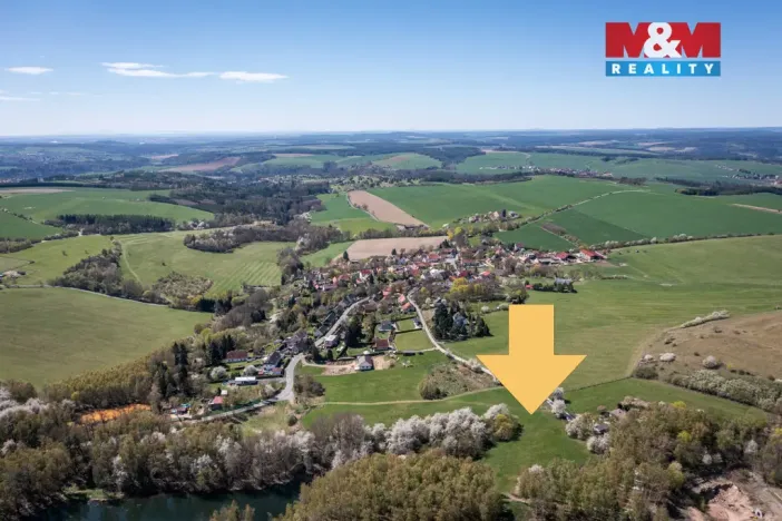 Prodej pozemku pro bydlení, Břasy - Vranovice, 1877 m2