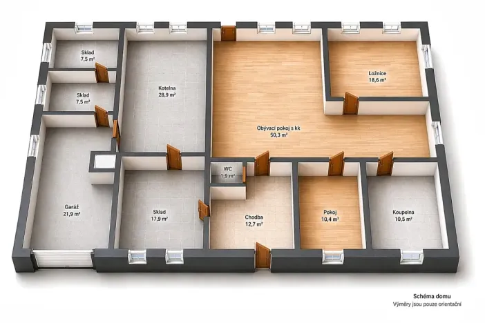 Prodej rodinného domu, Dětřichov, 188 m2