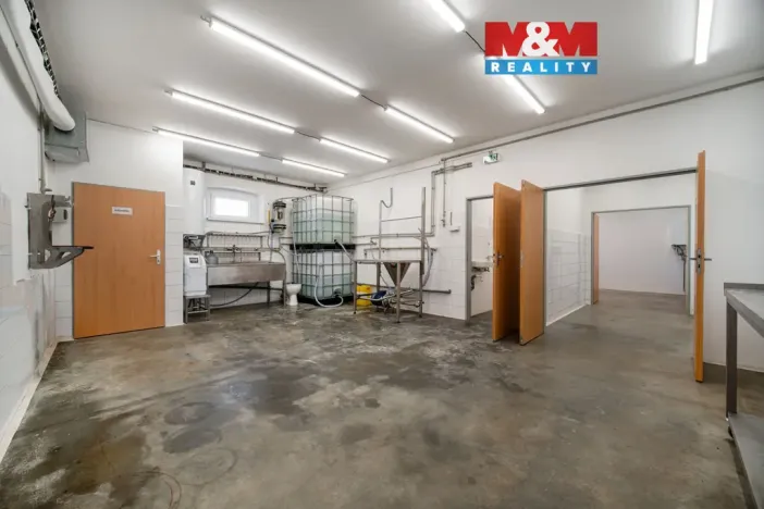 Pronájem výrobních prostor, Albrechtice, 98 m2