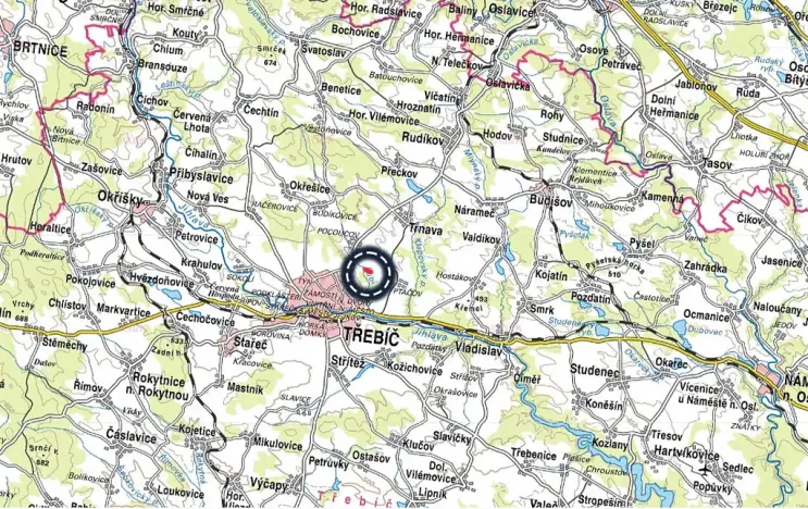 Prodej louky, Třebíč, 14245 m2