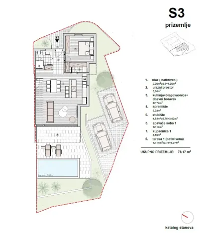 Prodej rodinného domu, Vodice, Chorvatsko, 171 m2