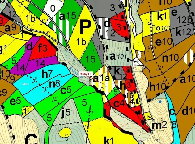 Dražba lesa, Jílové u Držkova, 3821 m2