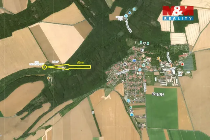 Prodej rodinného domu, Peruc - Hřivčice, 155 m2