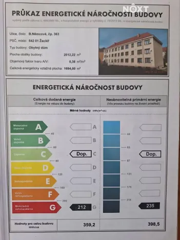 Prodej bytu 3+1, Žacléř, B. Němcové, 67 m2
