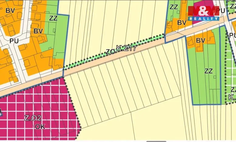 Prodej pole, Drahanovice, 1682 m2