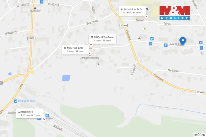 Pronájem bytu 1+kk, Bezdružice, Na Sídlišti, 22 m2