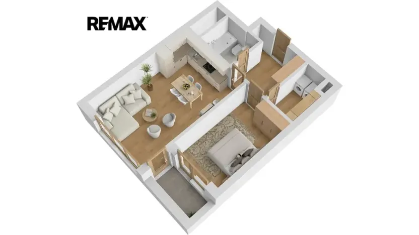 Pronájem bytu 2+kk, Praha - Kamýk, Zimova, 58 m2