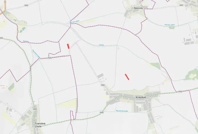 Prodej pole, Kněždub, 3809 m2