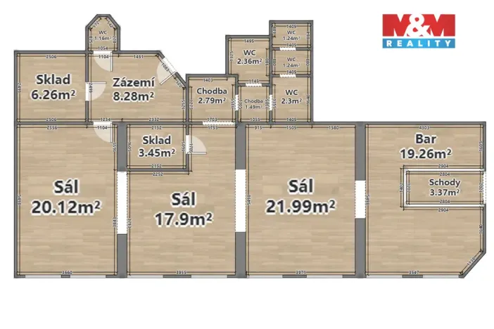 Prodej obchodního prostoru, Plzeň - Jižní Předměstí, Klatovská třída, 111 m2
