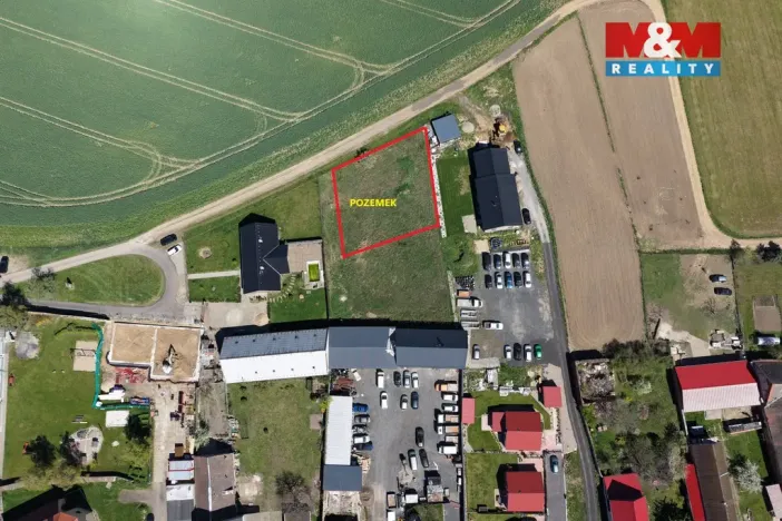 Prodej pozemku pro bydlení, Droužkovice, 832 m2